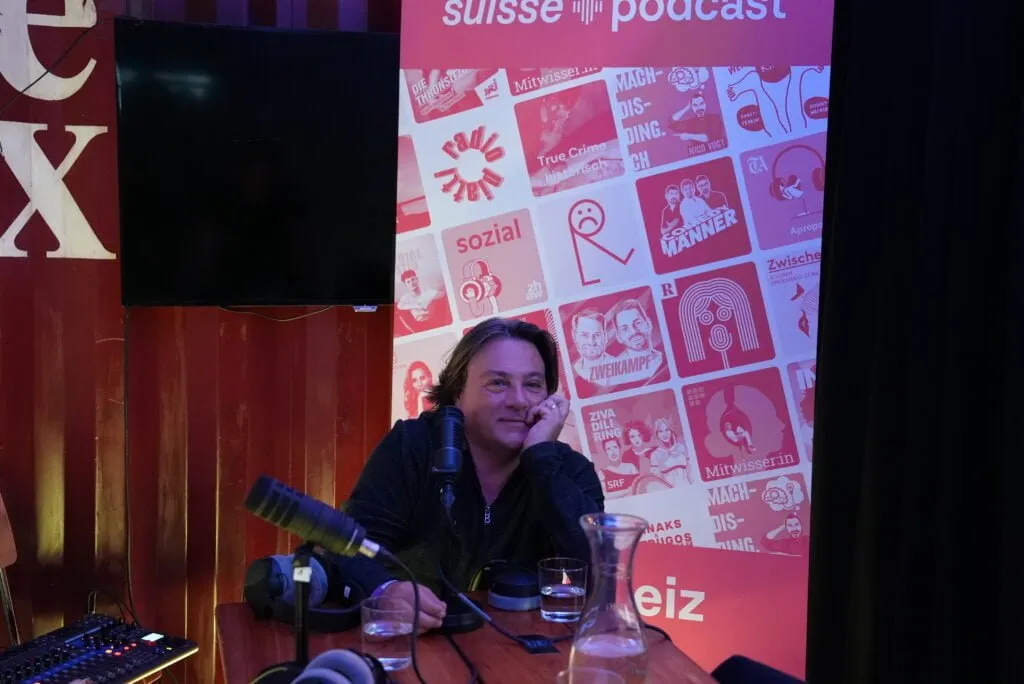 Jürg Zentner am Suisse Podcast Festival