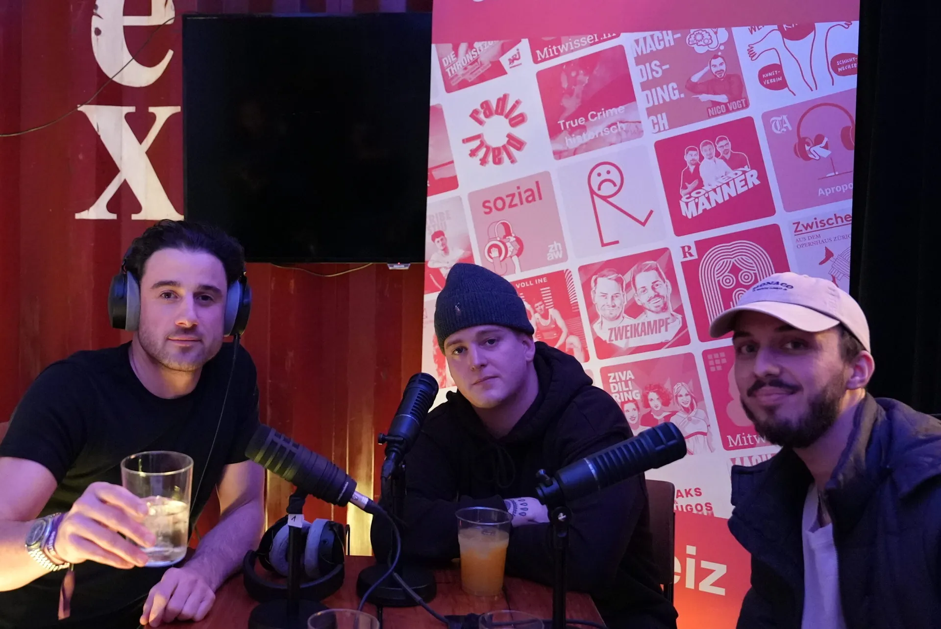 Dino Giglio, Eric Lüthi, Flavio Leu