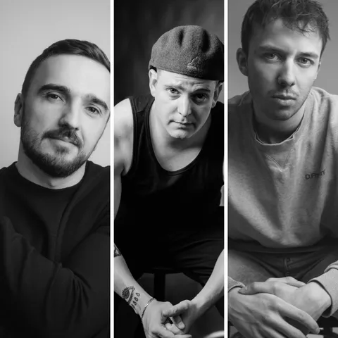 Stand up Comedians und Schweizer TikToker T-Ronimo, Eric und Flavio feiern Premiere am Suisse Podcast Festival